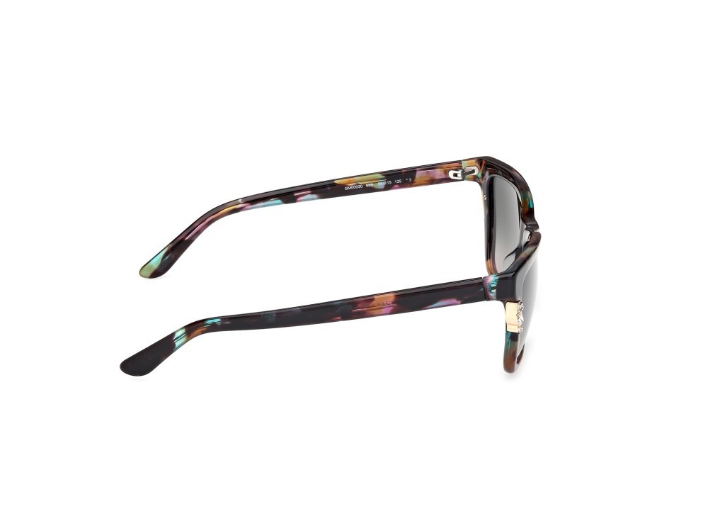 Sunglasses Guess by Marciano GM00030 (98B) color verde scuro/avana shape rectangle lenses fumo grad.