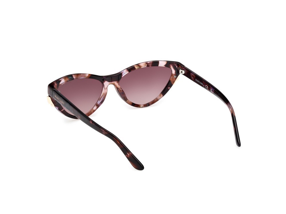 Sunglasses Guess by Marciano GM00031 (83T) color viola/avana shape cat eye lenses bordeaux sfumato