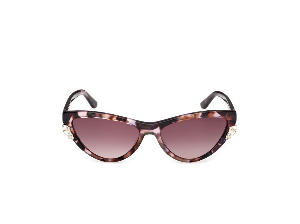 Sunglasses Guess by Marciano GM00031 (83T) color viola/avana shape cat eye lenses bordeaux sfumato