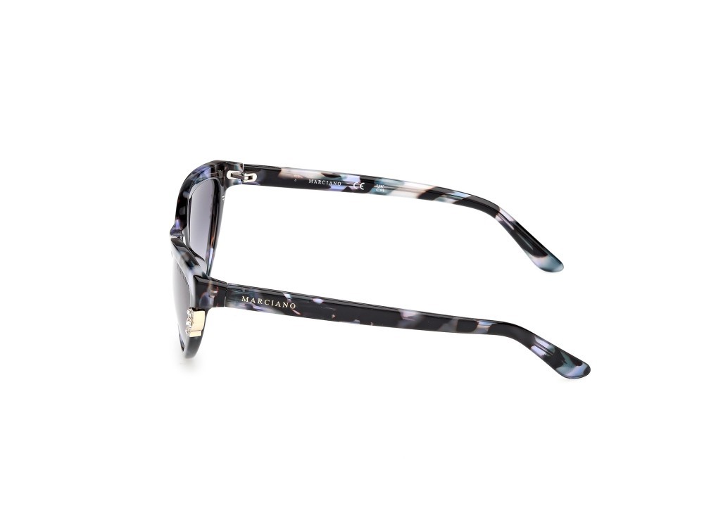 Sunglasses Guess by Marciano GM00031 (92W) color blu/avana shape cat eye lenses blu sfumato