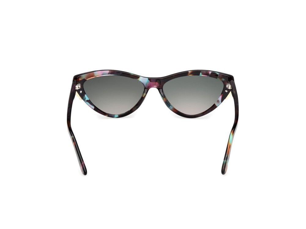 Sunglasses Guess by Marciano GM00031 (98B) color verde scuro/avana shape cat eye lenses fumo grad.
