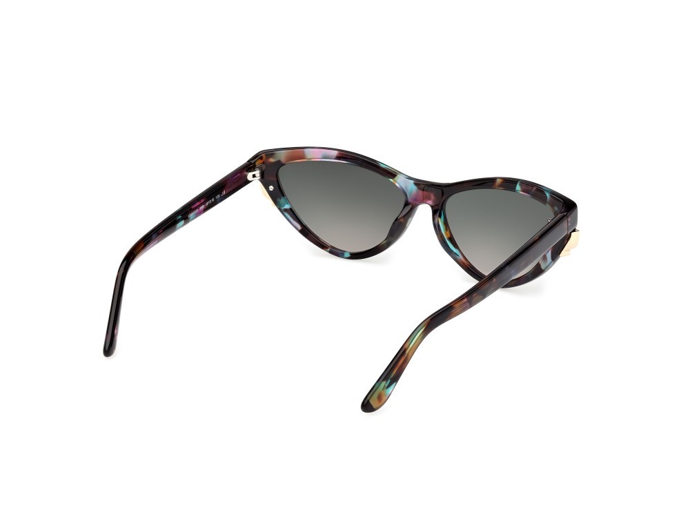 Sunglasses Guess by Marciano GM00031 (98B) color verde scuro/avana shape cat eye lenses fumo grad.