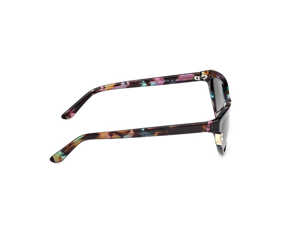 Sunglasses Guess by Marciano GM00031 (98B) color verde scuro/avana shape cat eye lenses fumo grad.