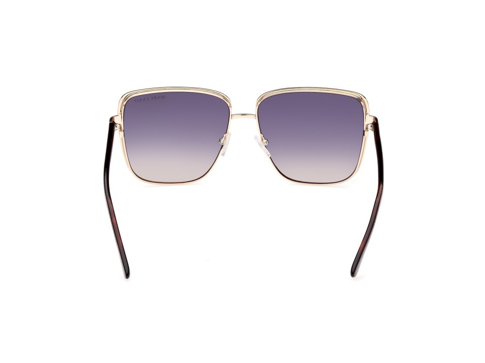 Sonnenbrillen Guess by Marciano GM0825 (32W) farbe oro form quadratisch gläser blu grad.