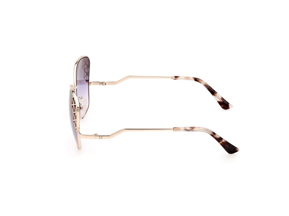 Sonnenbrillen Guess by Marciano GM0830 (32Z) farbe oro  form schmetterling gläser viola grad. e/o specchiato