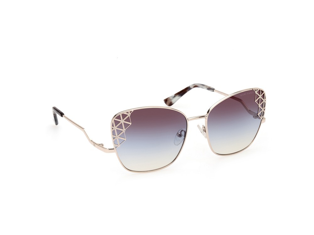 Sonnenbrillen Guess by Marciano GM0830 (33W) farbe oro  form schmetterling gläser blu grad.