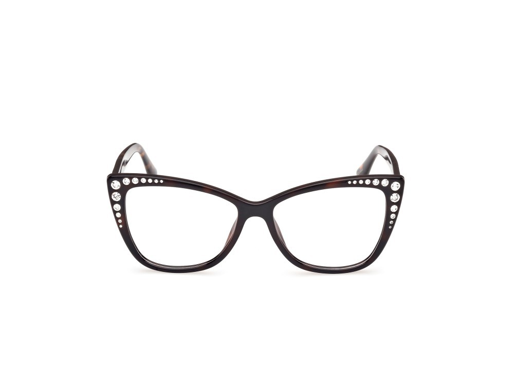 Eyeglasses Guess by Marciano GM50000 (052) color avana scura shape butterfly 