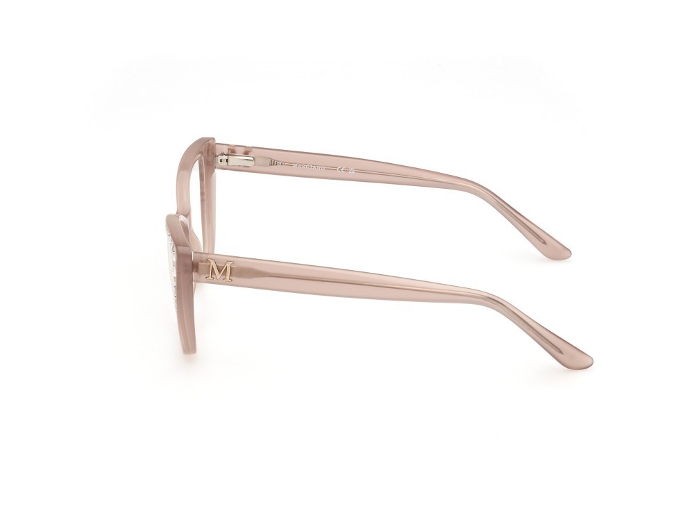 Eyeglasses Guess by Marciano GM50000 (059) color beige lucido shape butterfly 