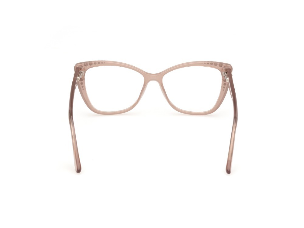Eyeglasses Guess by Marciano GM50000 (059) color beige lucido shape butterfly 