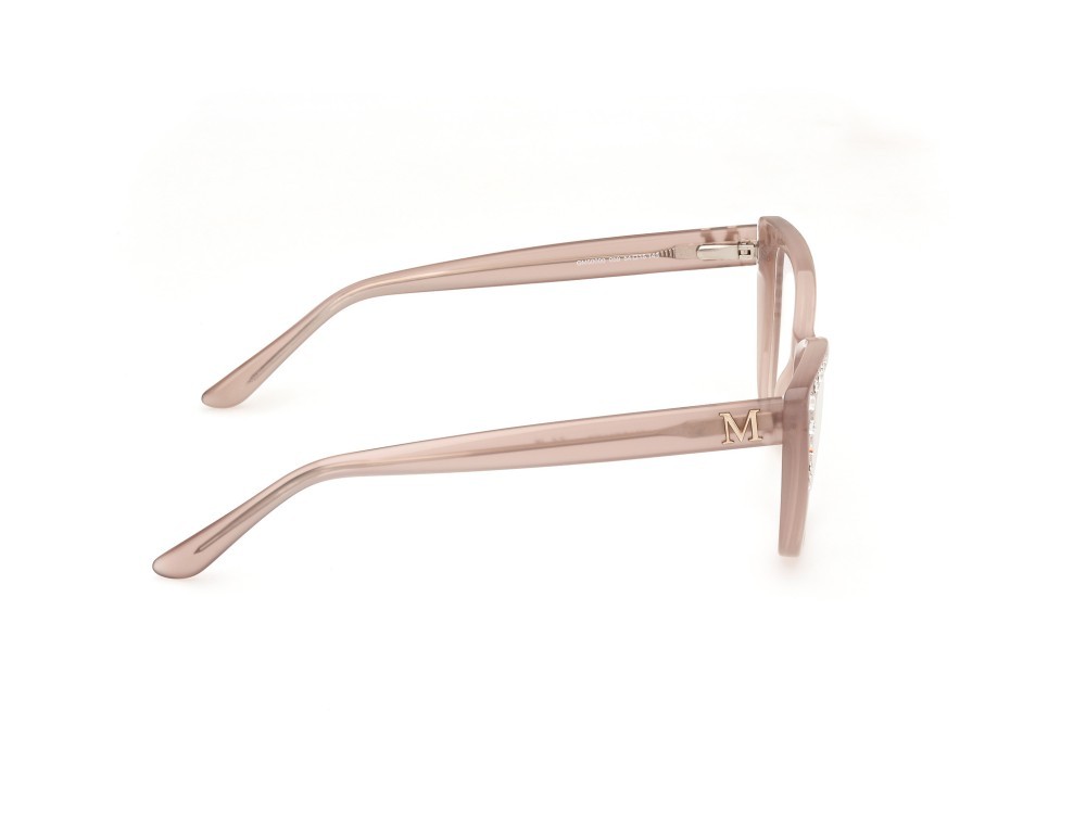 Eyeglasses Guess by Marciano GM50000 (059) color beige lucido shape butterfly 