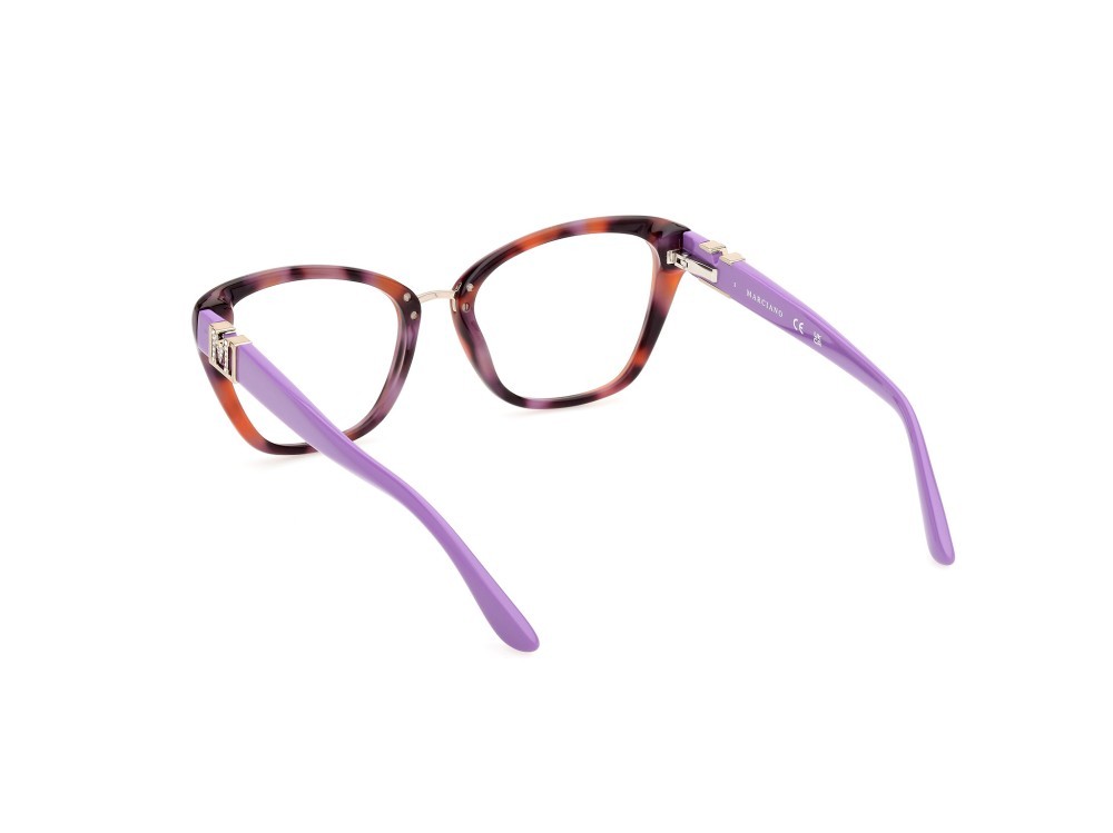 Brillen Guess by Marciano GM50003 (083) farbe viola - avana form schmetterling 