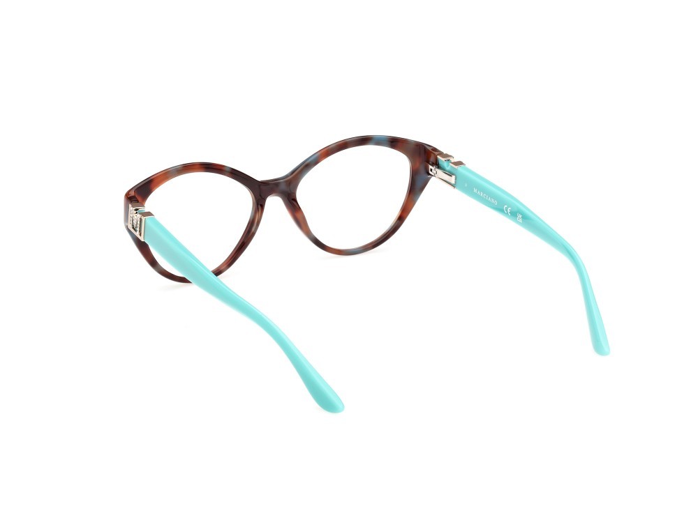 Brillen Guess by Marciano GM50004 (089) farbe turchese - avana form oval 
