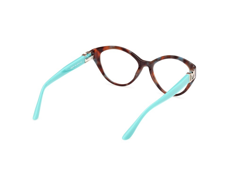 Brillen Guess by Marciano GM50004 (089) farbe turchese - avana form oval 