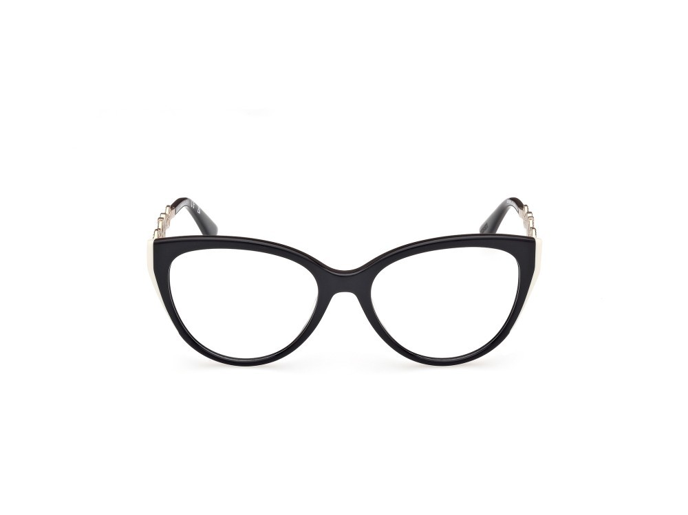 Eyeglasses Guess by Marciano GM50006 (001) color nero lucido shape cat eye 