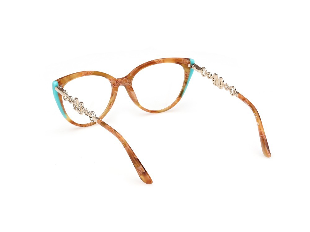 Brillen Guess by Marciano GM50006 (056) farbe marrone chiaro - avana form cat-eye 