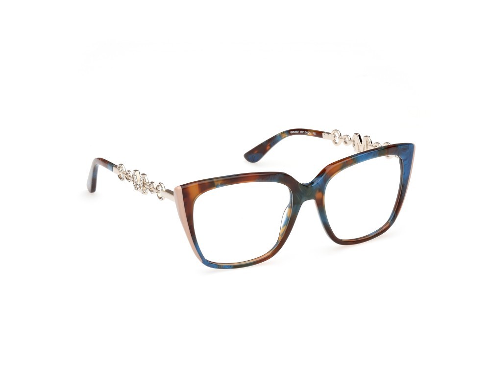 Brillen Guess by Marciano GM50007 (092) farbe blu - avana form quadratisch 