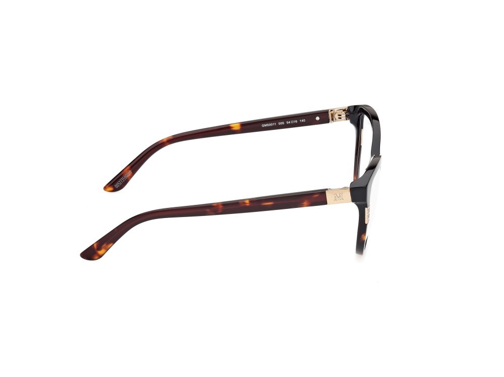 Eyeglasses Guess by Marciano GM50011 (005) color nero lucido shape cat eye 