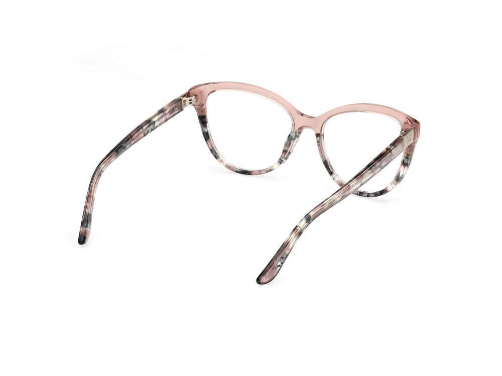 Brillen Guess by Marciano GM50011 (053) farbe avorio lucido - beige avana  form cat-eye 