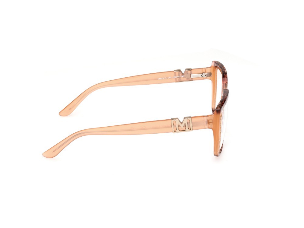 Brillen Guess by Marciano GM50013 (044) farbe arancio avana - arancio chiaro lucido form quadratisch 