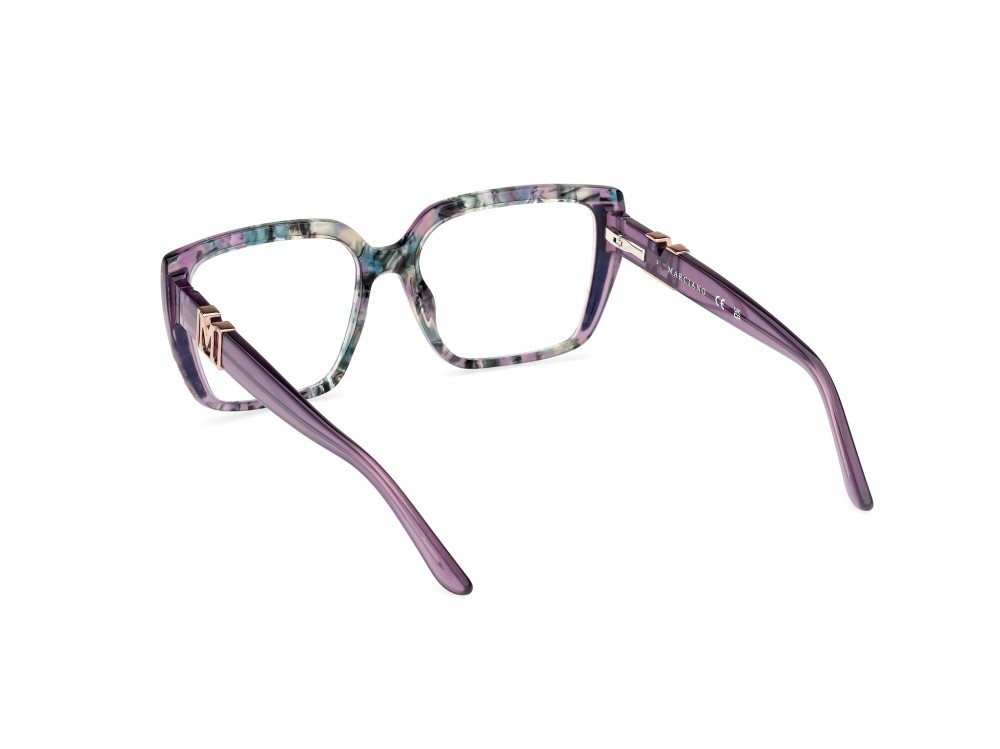 Eyeglasses Guess by Marciano GM50013 (083) color viola avana - viola lucido shape square 