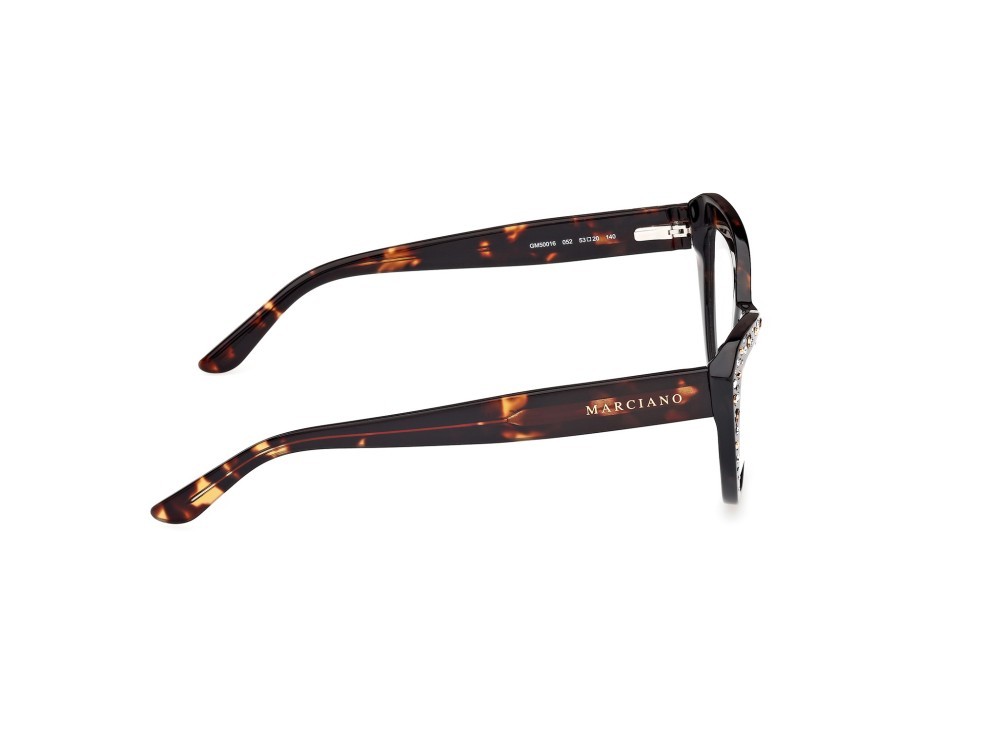 Eyeglasses Guess by Marciano GM50016 (052) color avana scura shape cat eye 