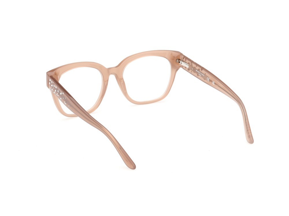 Eyeglasses Guess by Marciano GM50017 (059) color beige lucido shape square 