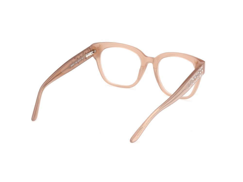 Eyeglasses Guess by Marciano GM50017 (059) color beige lucido shape square 