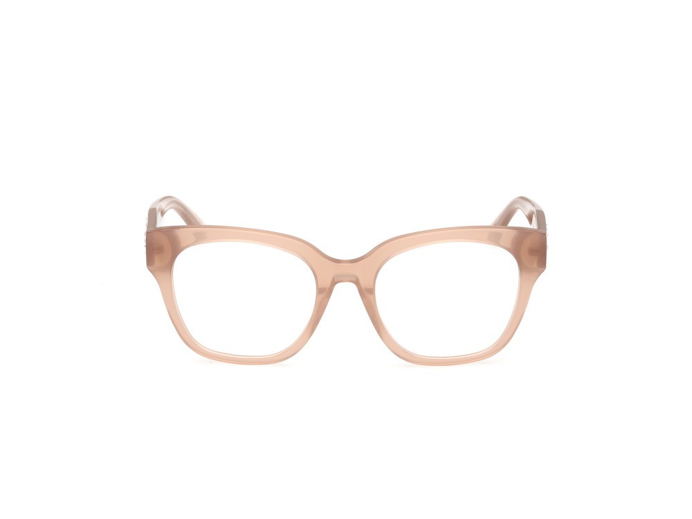 Eyeglasses Guess by Marciano GM50017 (059) color beige lucido shape square 