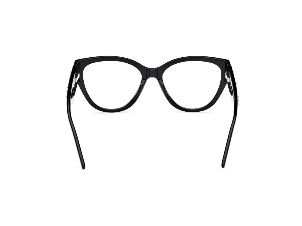 Eyeglasses Guess by Marciano GM50018 (001) color nero lucido shape cat eye 