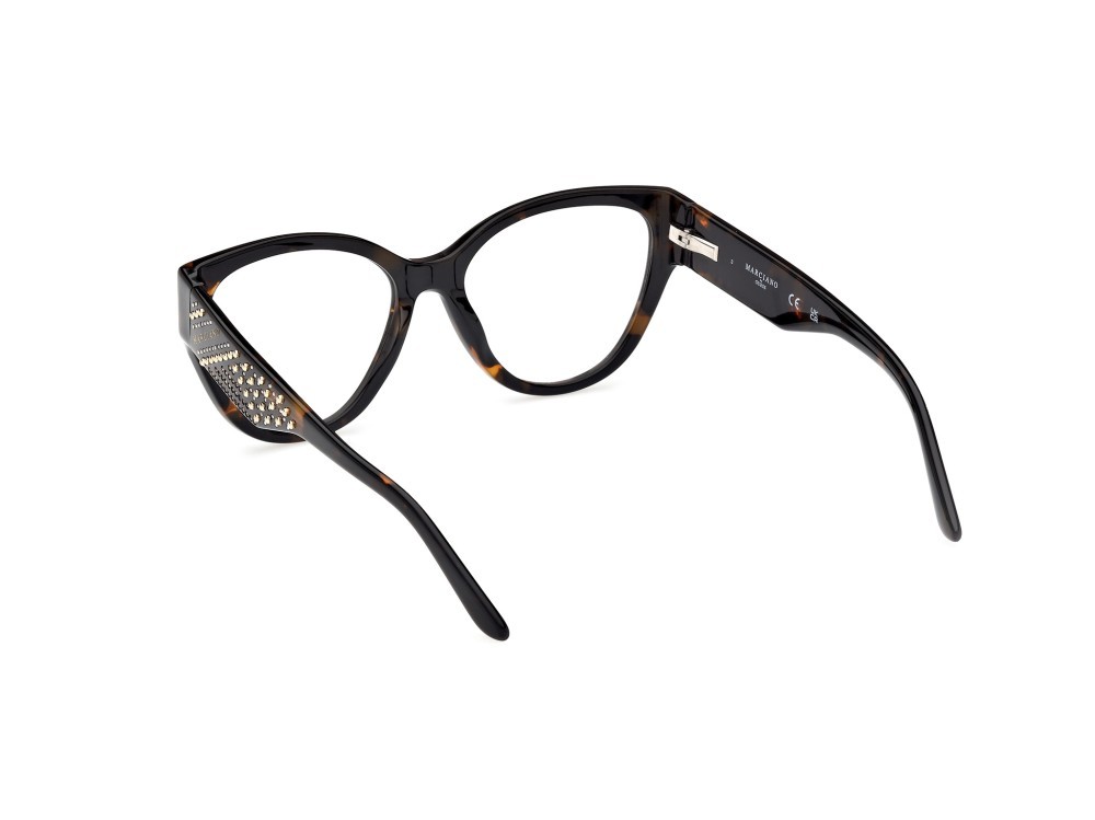 Eyeglasses Guess by Marciano GM50018 (052) color avana scura shape cat eye 