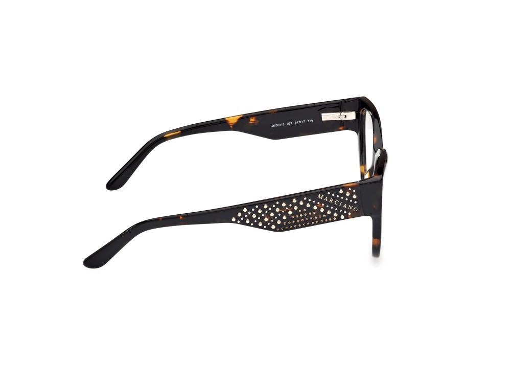 Eyeglasses Guess by Marciano GM50018 (052) color avana scura shape cat eye 