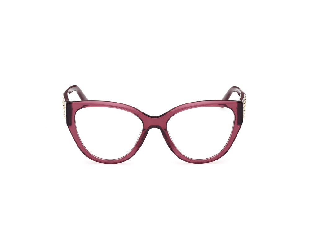 Brillen Guess by Marciano GM50018 (071) farbe bordeaux lucido form cat-eye 