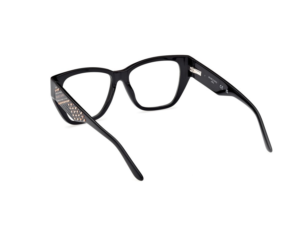 Eyeglasses Guess by Marciano GM50019 (001) color nero lucido shape square 