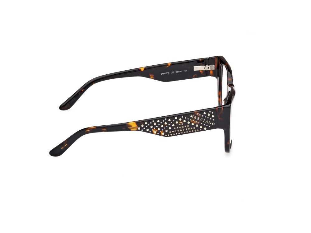 Eyeglasses Guess by Marciano GM50019 (052) color avana scura shape square 