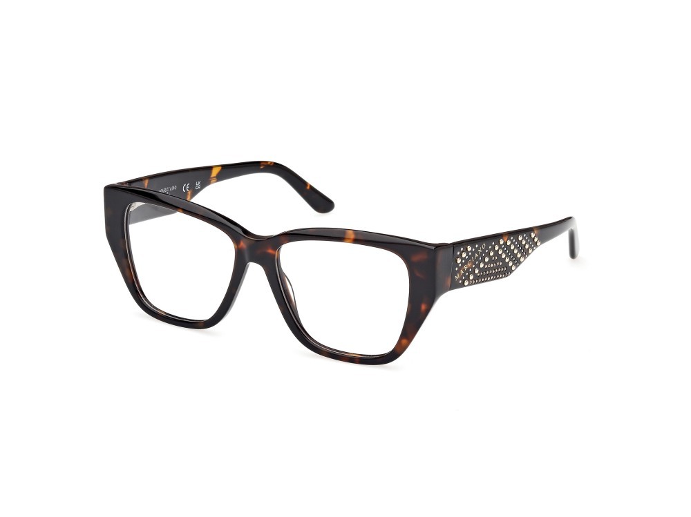Eyeglasses Guess by Marciano GM50019 (052) color avana scura shape square 