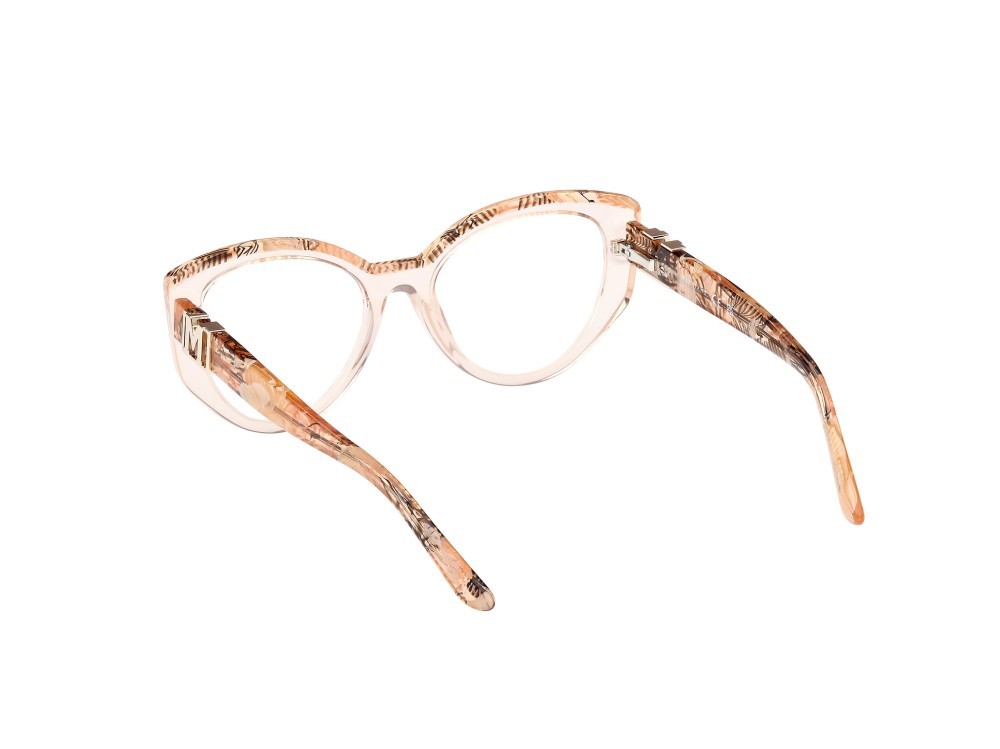 Eyeglasses Guess by Marciano GM50031 (059) color beige lucido shape cat eye 