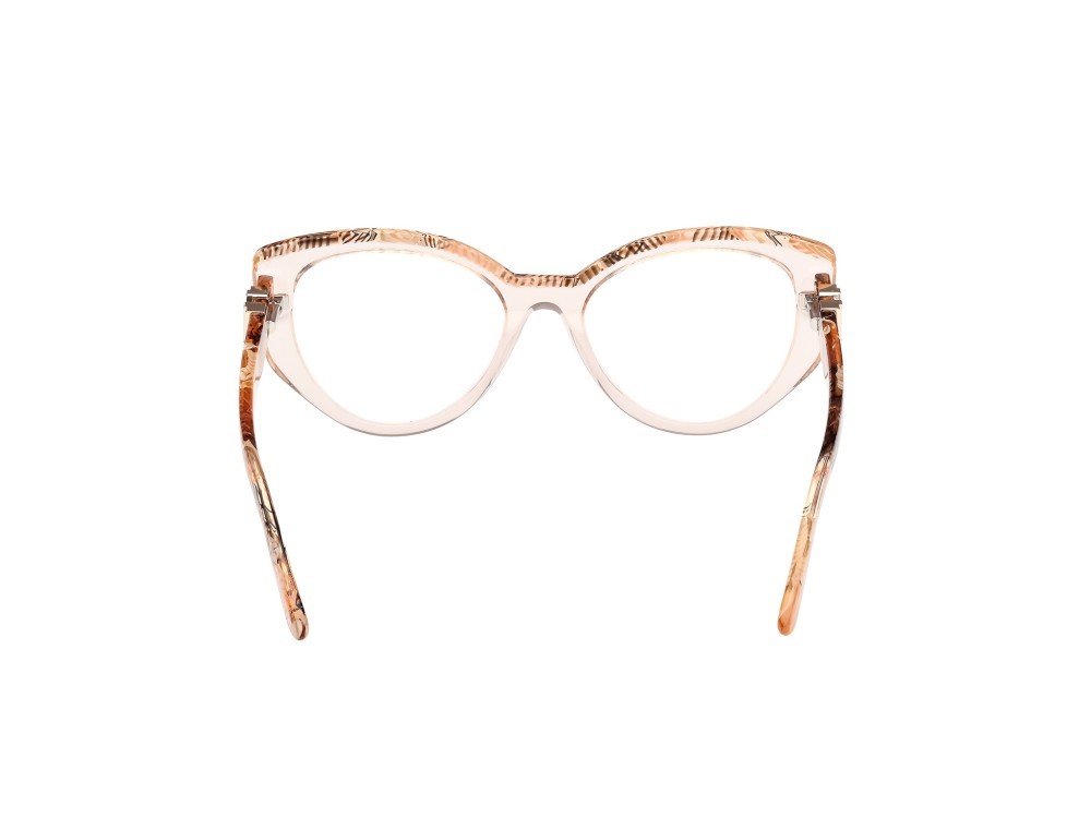 Eyeglasses Guess by Marciano GM50031 (059) color beige lucido shape cat eye 