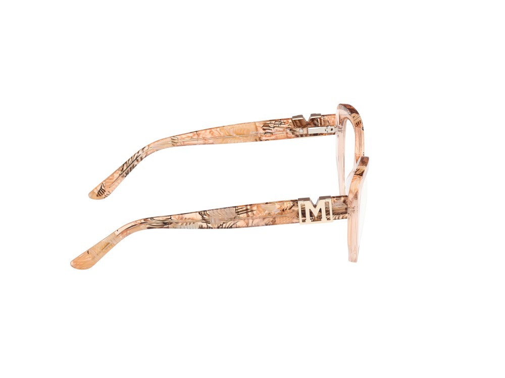 Eyeglasses Guess by Marciano GM50031 (059) color beige lucido shape cat eye 