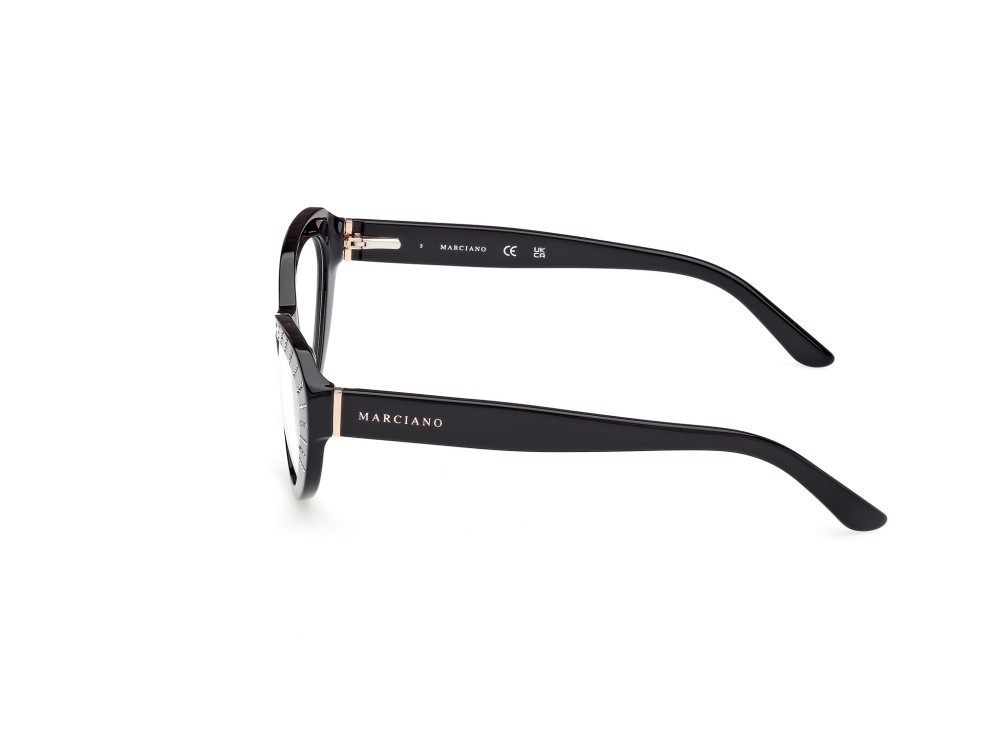Occhiali da vista Guess by Marciano GM50035 (001) colore nero lucido forma ovale 