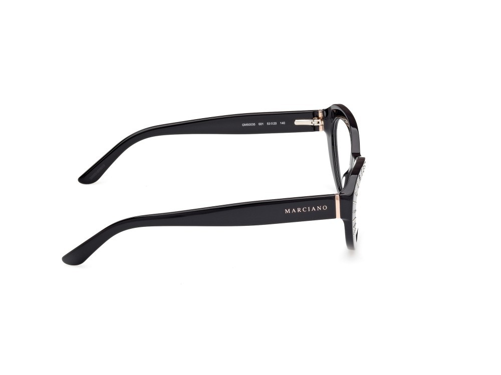 Occhiali da vista Guess by Marciano GM50035 (001) colore nero lucido forma ovale 