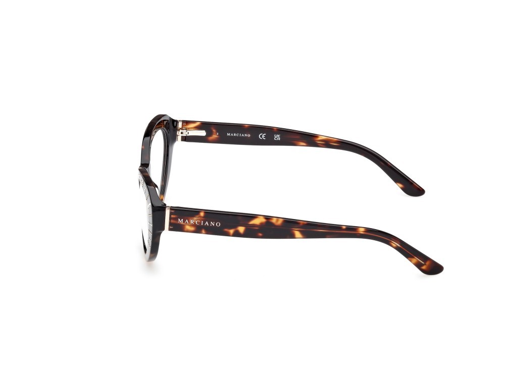 Eyeglasses Guess by Marciano GM50035 (052) color avana scura shape oval 
