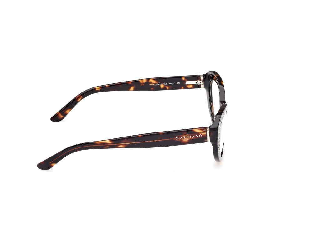 Eyeglasses Guess by Marciano GM50035 (052) color avana scura shape oval 