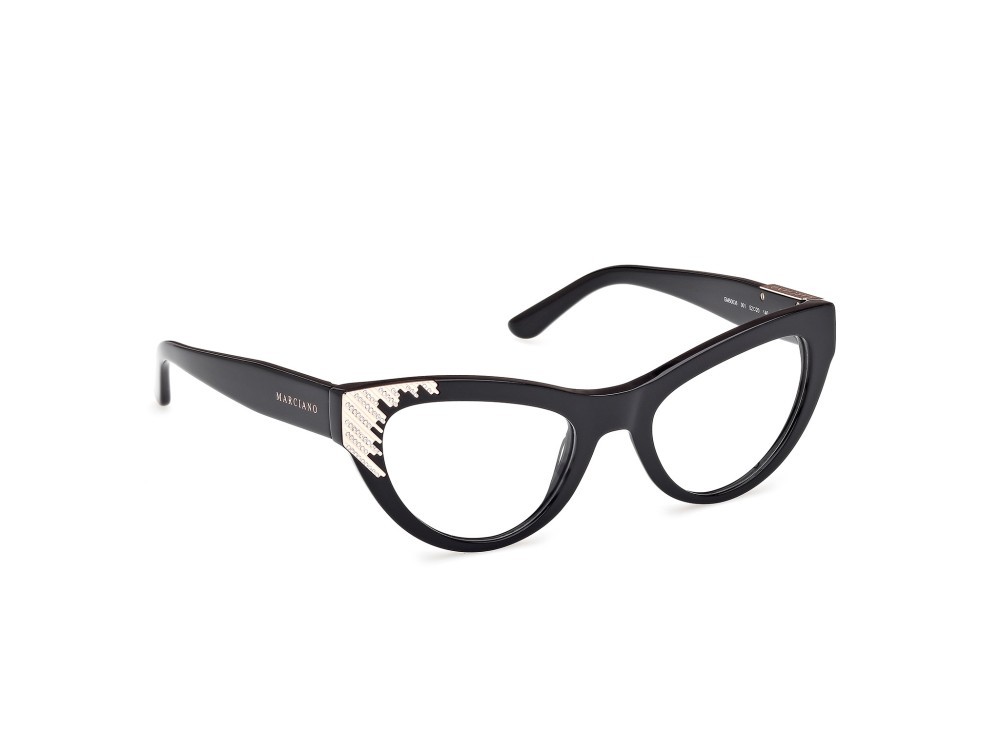 Brillen Guess by Marciano GM50036 (001) farbe nero lucido form cat-eye 