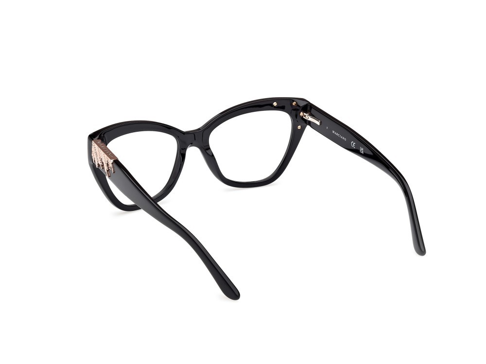 Eyeglasses Guess by Marciano GM50037 (001) color nero lucido shape square 