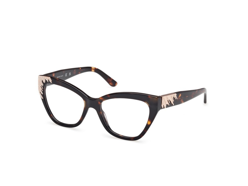 Eyeglasses Guess by Marciano GM50037 (052) color avana scura shape square 