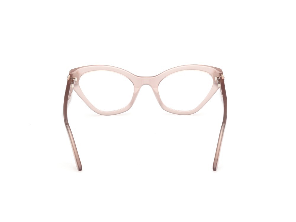 Eyeglasses Guess by Marciano GM50038 (057) color beige lucido shape cat eye 