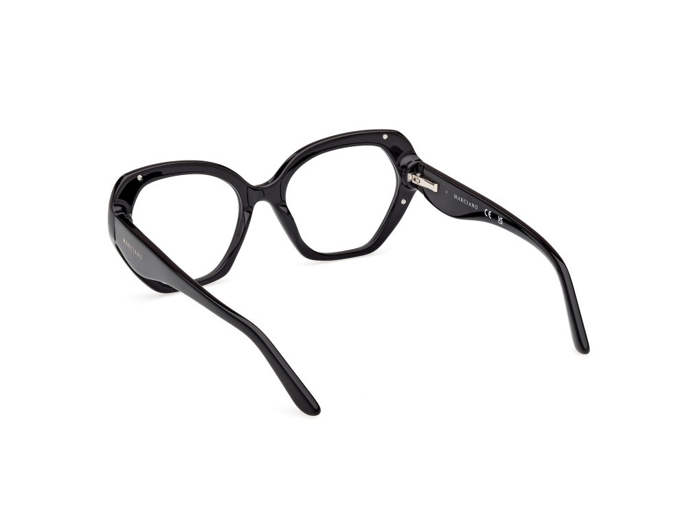 Eyeglasses Guess by Marciano GM50039 (001) color nero lucido shape geometric 