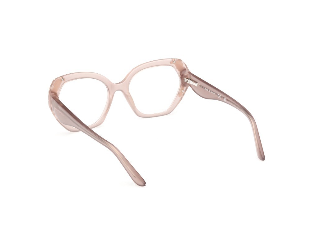 Eyeglasses Guess by Marciano GM50039 (057) color beige lucido shape geometric 