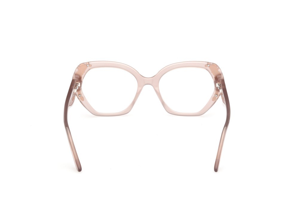 Eyeglasses Guess by Marciano GM50039 (057) color beige lucido shape geometric 