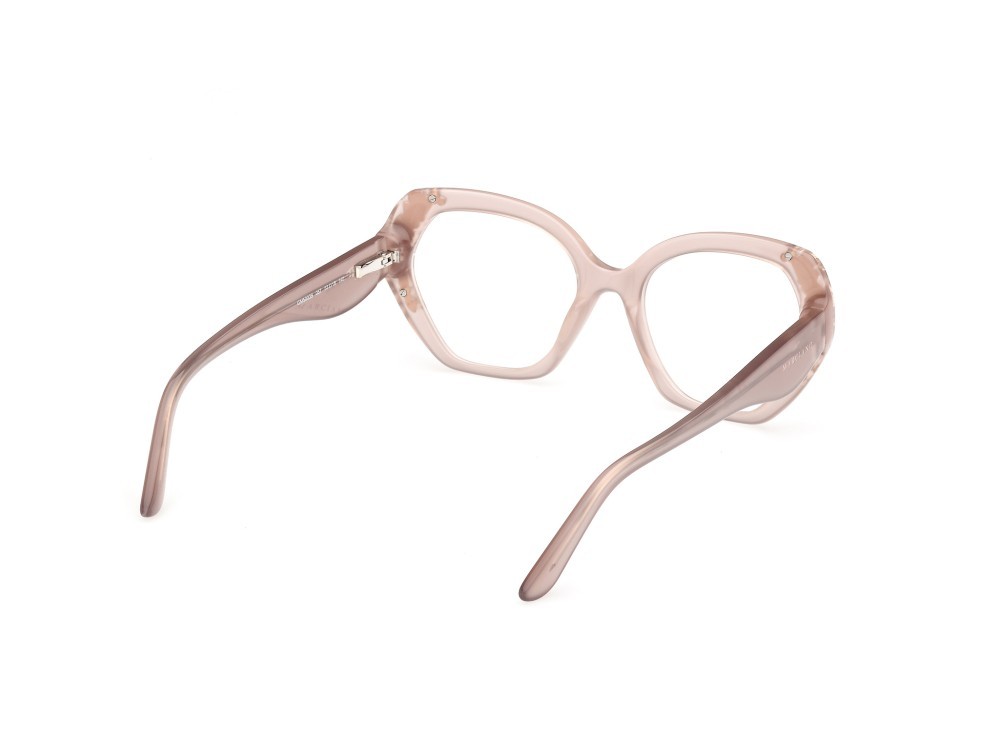 Eyeglasses Guess by Marciano GM50039 (057) color beige lucido shape geometric 